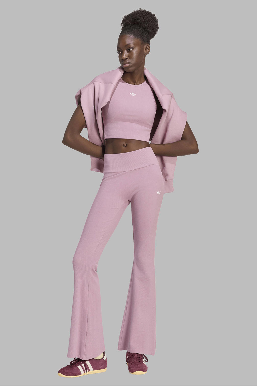 adidas Originals sporttop roze