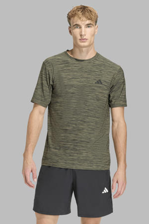 sportshirt groen melange
