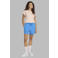 adidas Sportswear slim regular waist sweatshort blauw