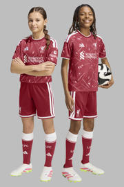 thumbnail: adidas Performance Junior Liverpool FC voetbalshort Thuis