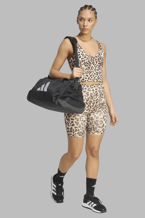 sporttop panterprint - beige/bruin