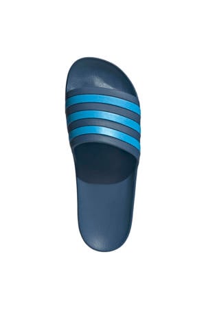 Adilette Aqua badslippers blauw/aqua