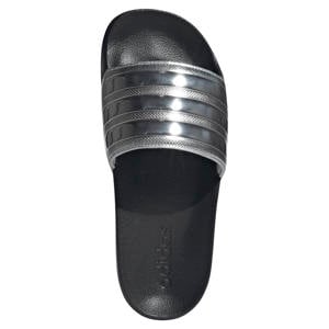 Adilette Shower badslippers zilver/zwart