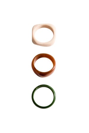 armband - multi (set van 3)