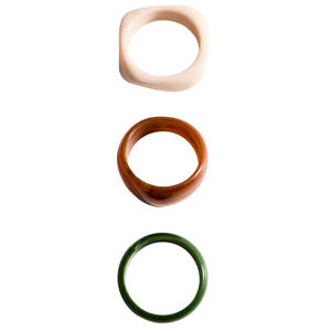 armband - multi (set van 3)