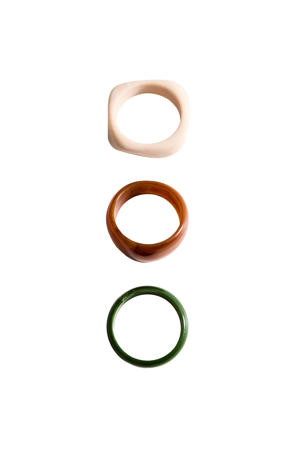 armband - multi (set van 3)