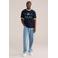 WE Fashion regular T-shirt donkerblauw
