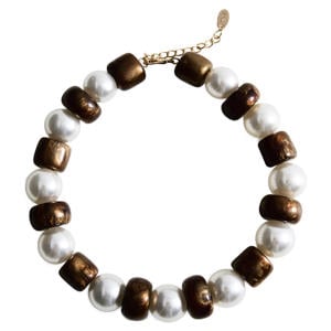 kralenketting bruin