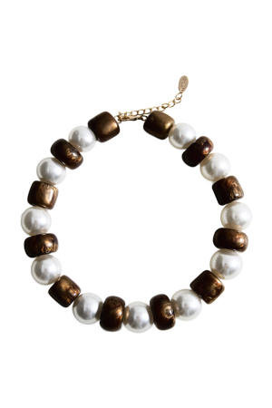 kralenketting bruin