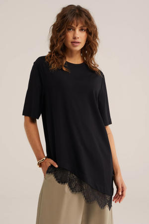 T-shirt zwart