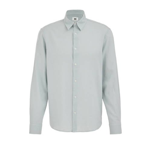 WE Fashion regular casual overhemd groen afbeelding