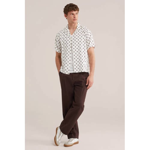 WE Fashion loose casual overhemd wit afbeelding