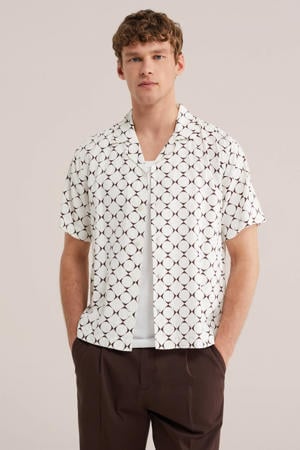 loose casual overhemd wit