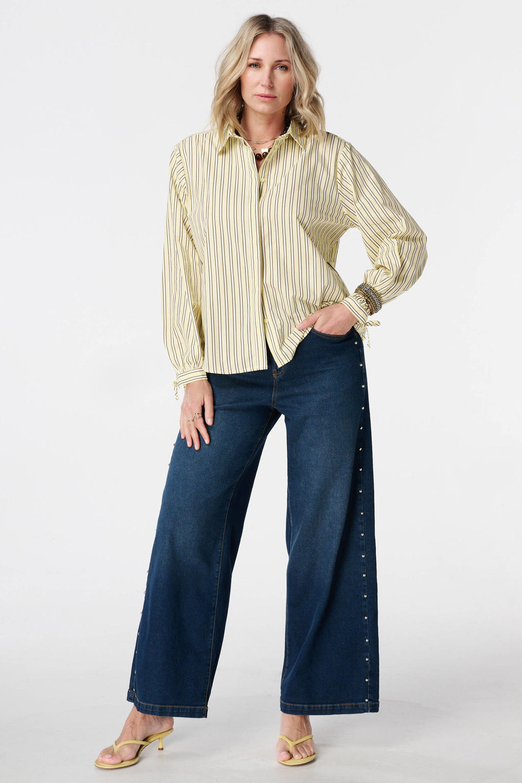 MS Mode gestreepte blouse