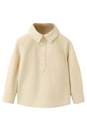 overhemd beige
