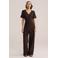 WE Fashion jumpsuit donkerbruin