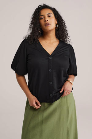 blouse zwart