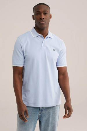 regular polo lichtblauw