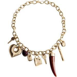 ketting goudkleurig