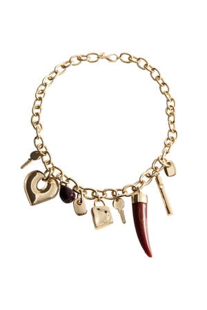 ketting goudkleurig