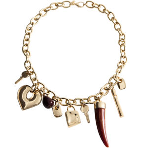 ketting goudkleurig