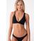 Sam Friday voorgevormde triangel bikinitop Flood zwart