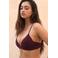 Sam Friday voorgevormde triangel bikinitop Drift donkerrood
