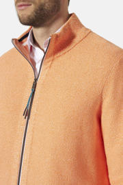 thumbnail: Babista katoenen gebreid vest Plus Size - oranje