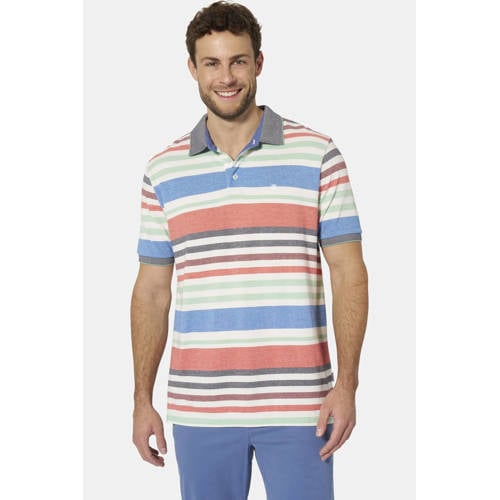 Babista regular gestreepte polo VALLIVI multi afbeelding