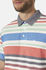 thumbnail: Babista regular fit gestreepte polo Plus Size - meerkleurig