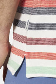 thumbnail: Babista regular fit gestreepte polo Plus Size - meerkleurig