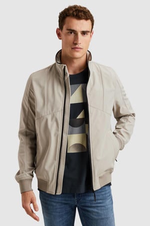softshell jas beige
