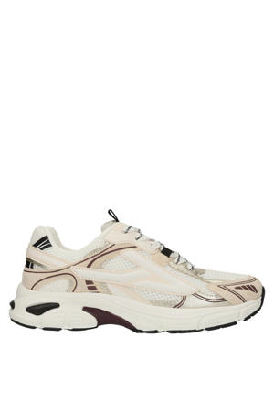 chunky sneakers ecru/zwart
