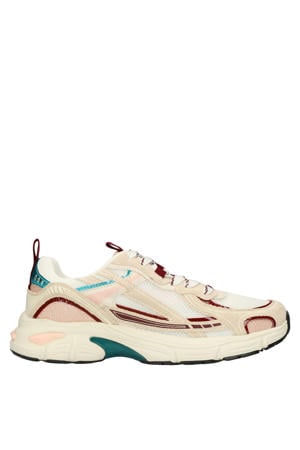 chunky sneakers ecru/roze