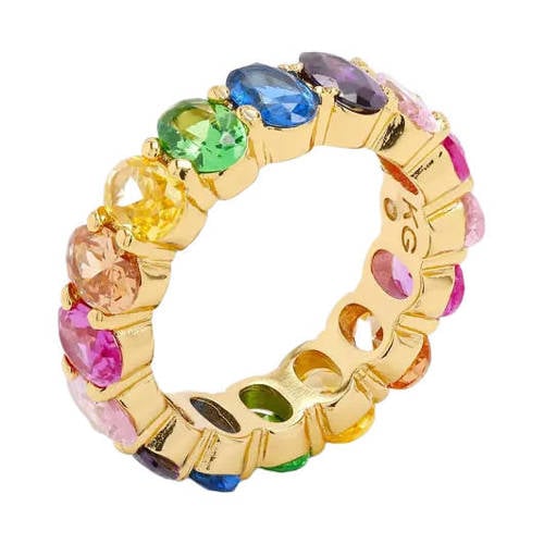 Kurt Geiger ring Oval Mix Band goudkleurig afbeelding