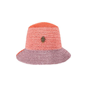raffia bucket hat Eagle multi