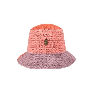 raffia bucket hat Eagle multi