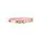 Kurt Geiger leren riem Octavia goudkleurig