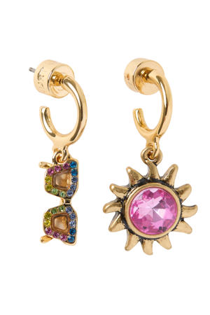 oorbellen Sun Charms goudkleurig