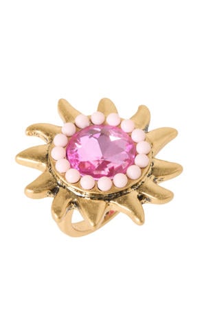 ring Sun goudkleurig