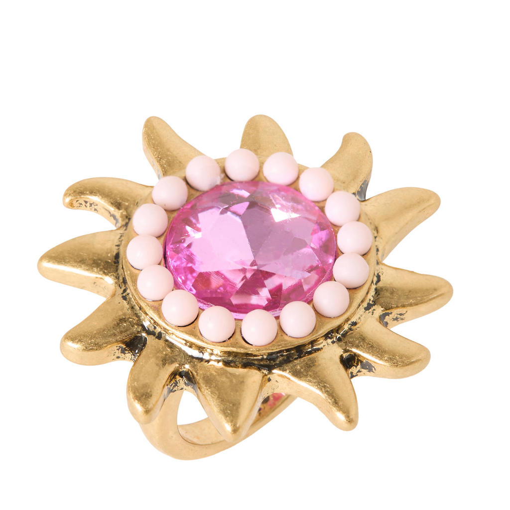 Kurt Geiger ring Sun goudkleurig
