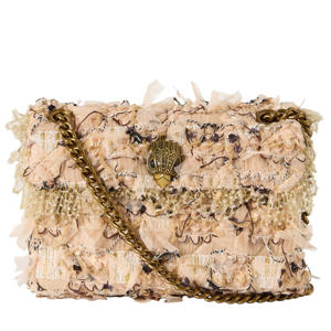 crossbody tas Tweed Mini Kensington beige