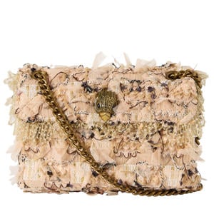 crossbody tas Tweed Mini Kensington beige
