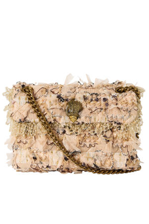crossbody tas Tweed Mini Kensington beige