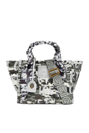 mini shopper Small Southbank met camouflageprint kaki