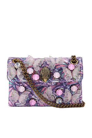 crossbody tas Mini Kensington Butterfly paars