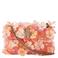 Kurt Geiger crossbody tas Mini Kensington met bloemen oranje/roze