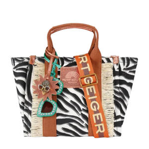 shopper Southbank Small met zebraprint multi