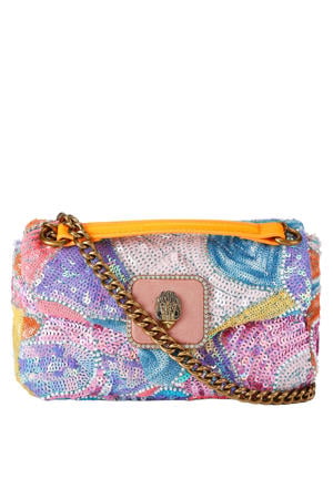 schoudertas Mini Pimlico met pailletten multi