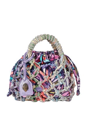mini macramé handtas multi